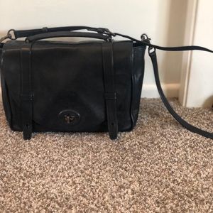 Black Coach cross body purse